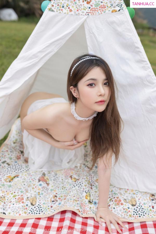 鱼子酱fish  唯美动人鱼子酱Fish 湖畔野餐主题系列第14张图片